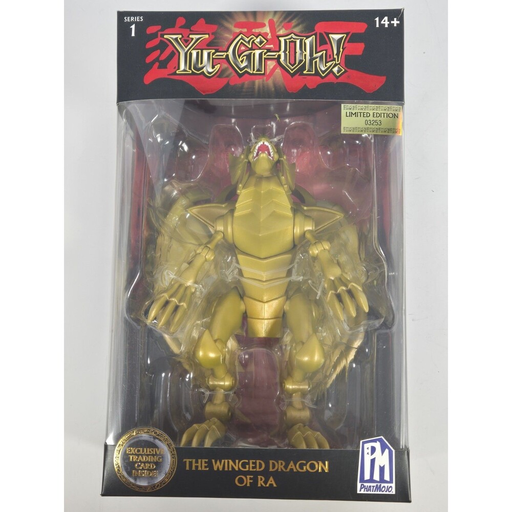 Yu-Gi-Oh! Winged Dragon of Ra PhatMojo Series 1 Limited #03253 Sealed w/Card NEW